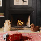 Puff tear Vermelho Bordô 40 x 40 x 20 cm