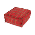 Puff tear Vermelho Bordô 40 x 40 x 20 cm