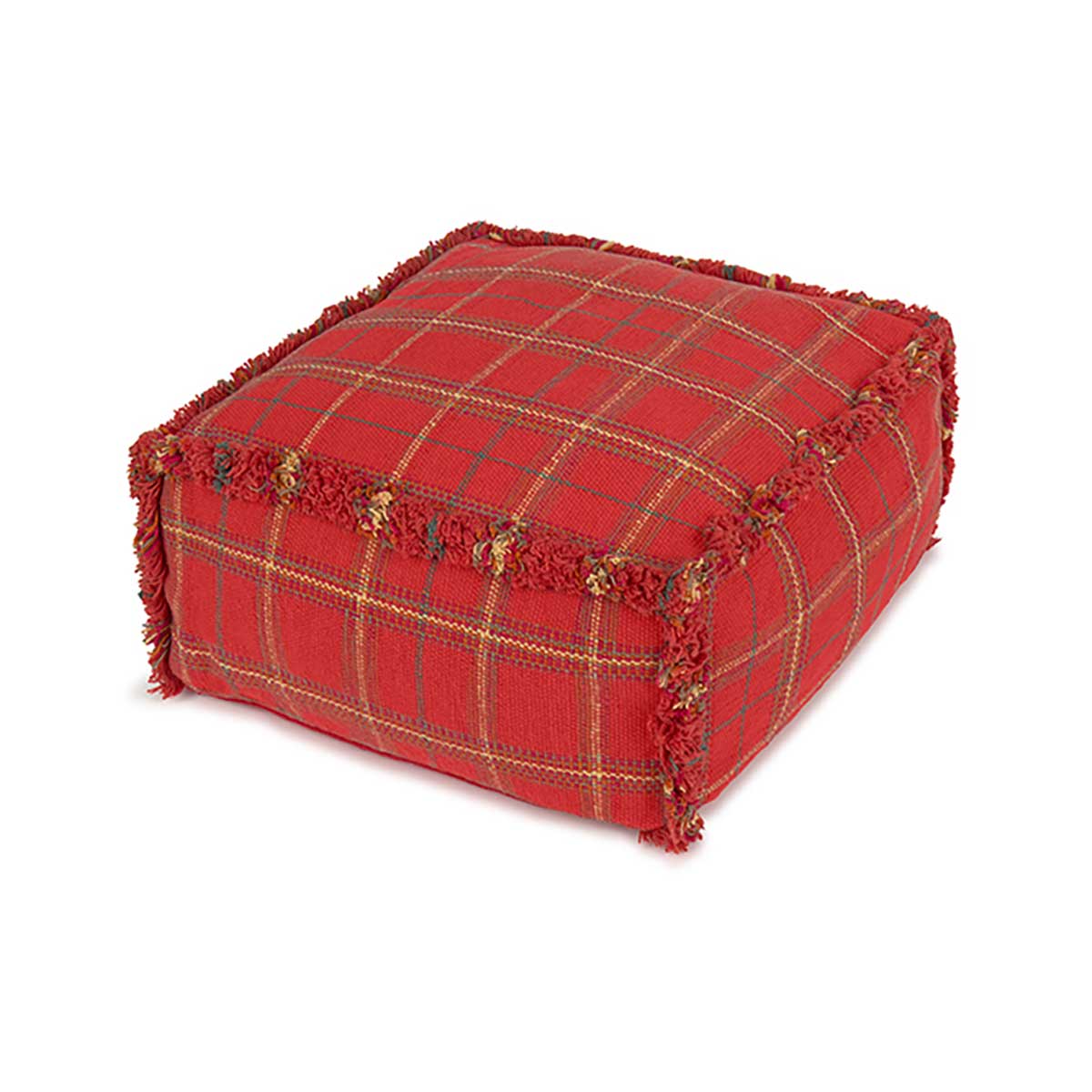 Puff tear Vermelho Bordô 40 x 40 x 20 cm