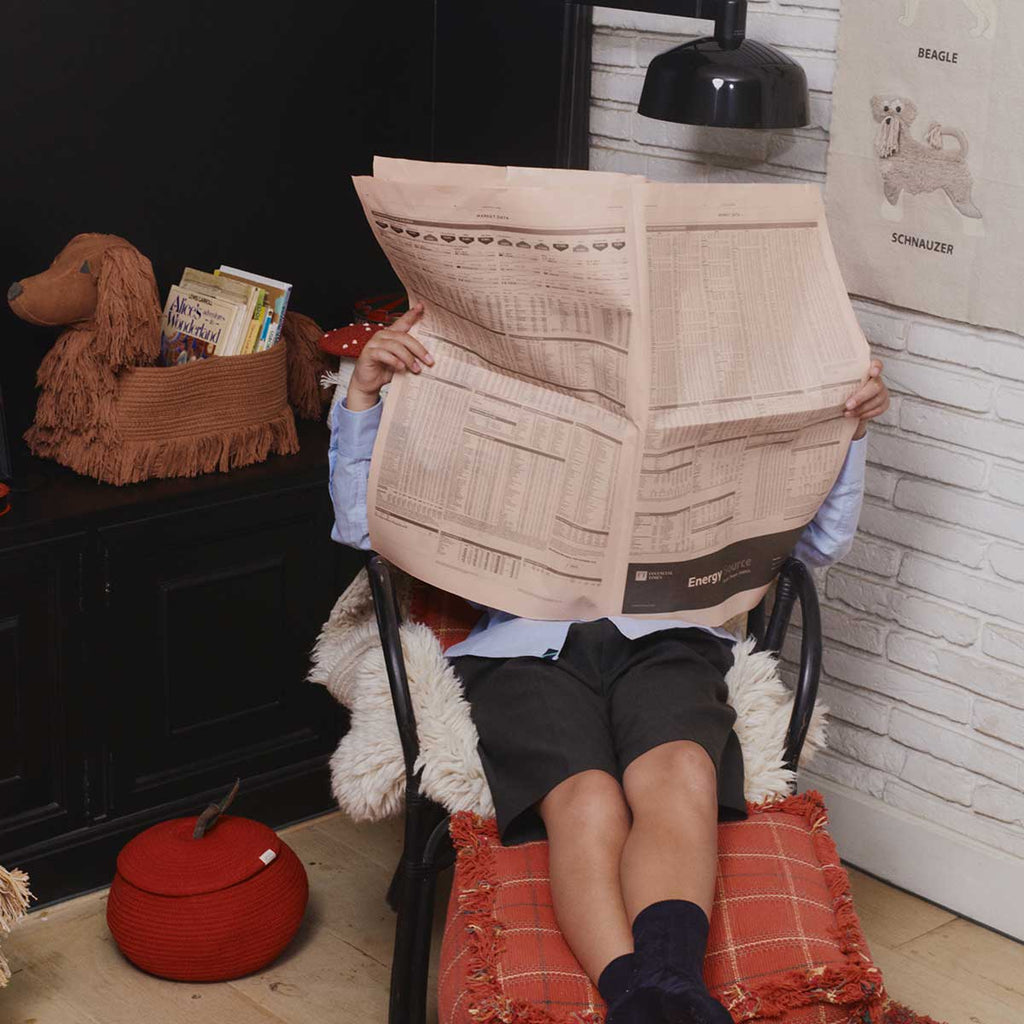 Puff tear Vermelho Bordô 40 x 40 x 20 cm