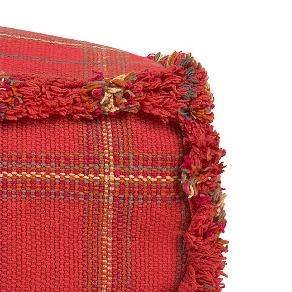 Puff tear Vermelho Bordô 40 x 40 x 20 cm