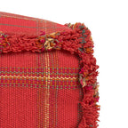 Puff tear Vermelho Bordô 40 x 40 x 20 cm