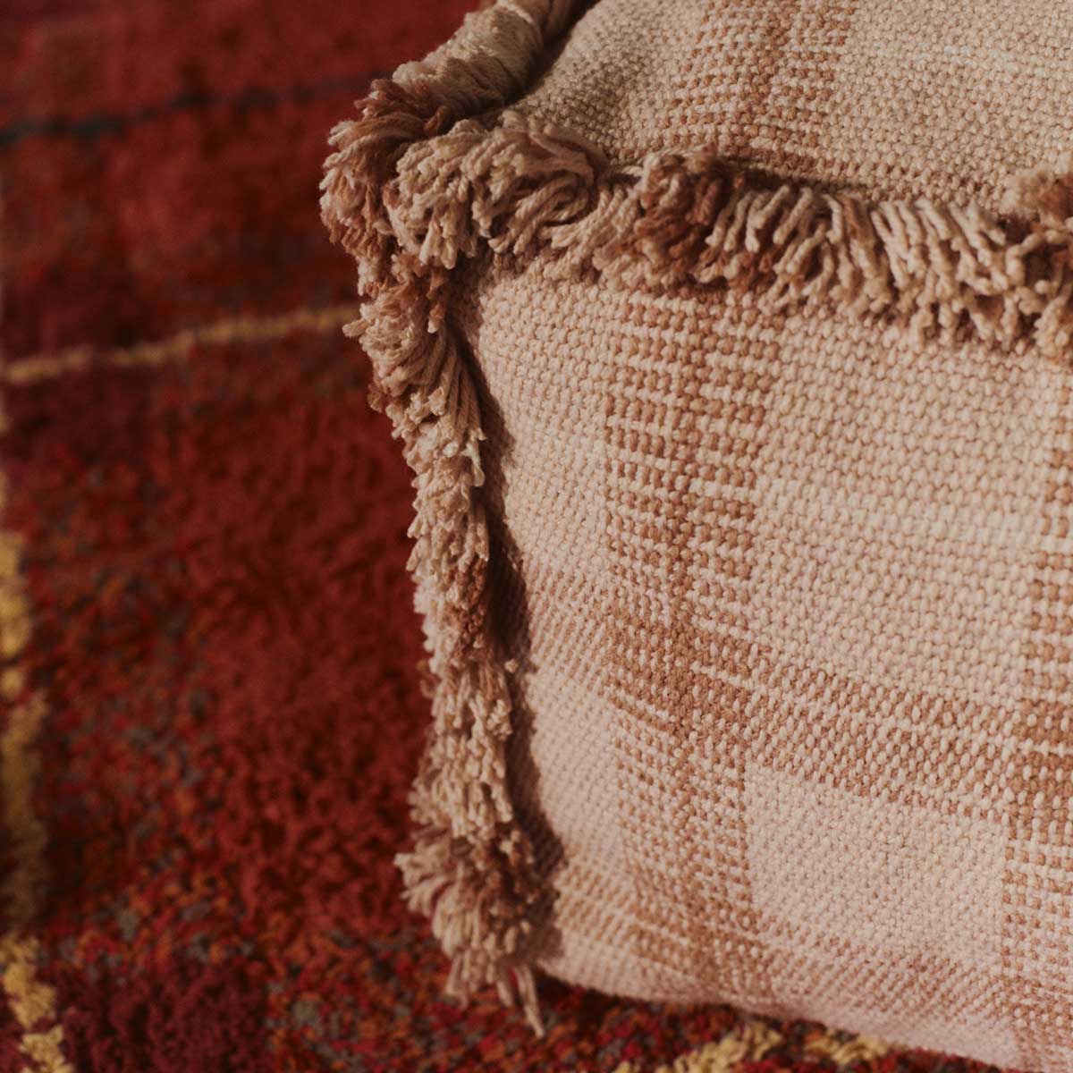 Puff tear Rose 40 x 40 x 20 cm