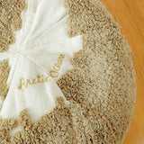 Puff Rugcycled Mapa Mundi 45 x 50 cm