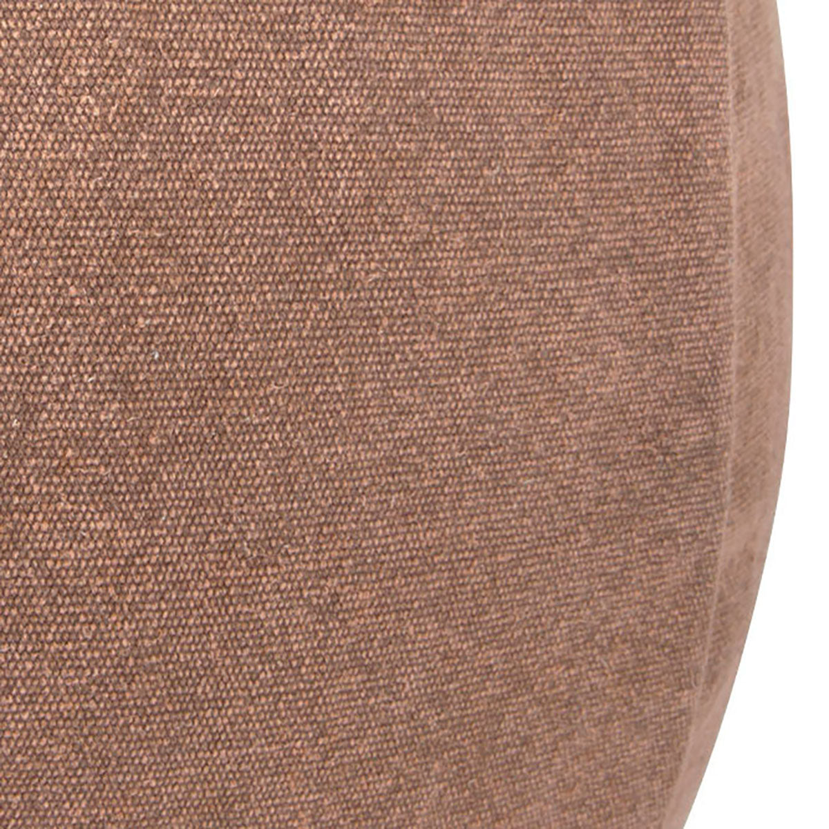 Puff Lorena Canals Stonewashed Soil Brown -Marron 50 x 60 cm