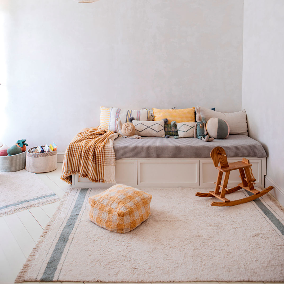 Pufe Vichy Mel 20 x 40 x 40 cm