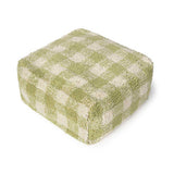 Puff Vichy Matcha 40 x 40 x 20 cm