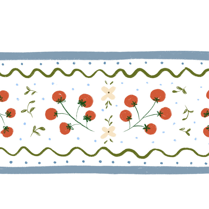 Border de Parede Tomatinhos Mamma Vanzetto