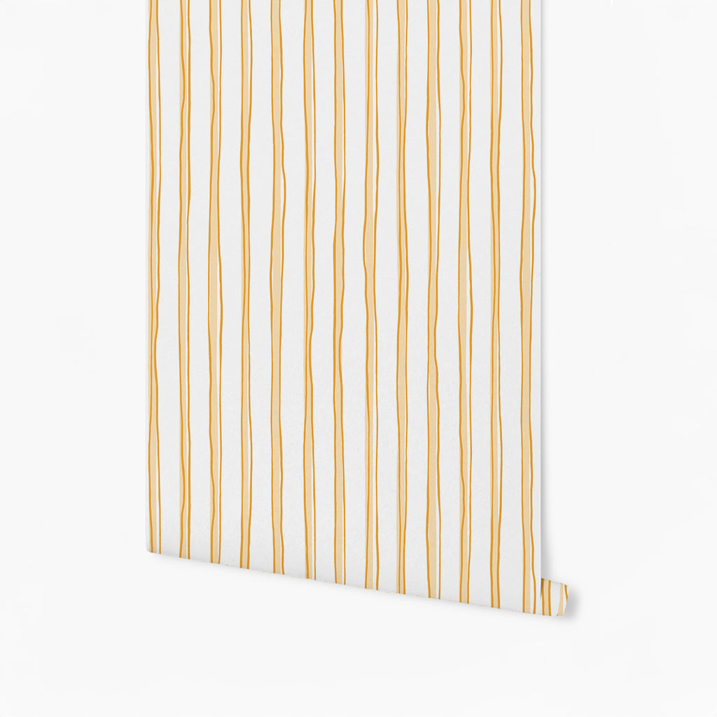 Papel de Parede Listrado Duo Espaguete Mamma