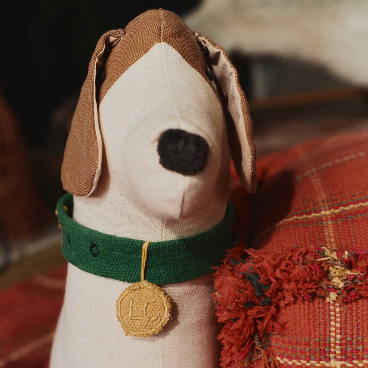 Almofada Dogs Cooper 45 x 36 x 11 cm