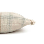 Almofada tear Sálvia azul 25 x 40 cm