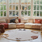 Almofada tear Vermelho bordô 25 x 40 cm