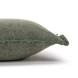 Almofada retangular Lorena Canals Stonewashed Duck Green - Verde pato 60 x 40 cm