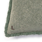 Almofada retangular Lorena Canals Stonewashed Duck Green - Verde pato 60 x 40 cm