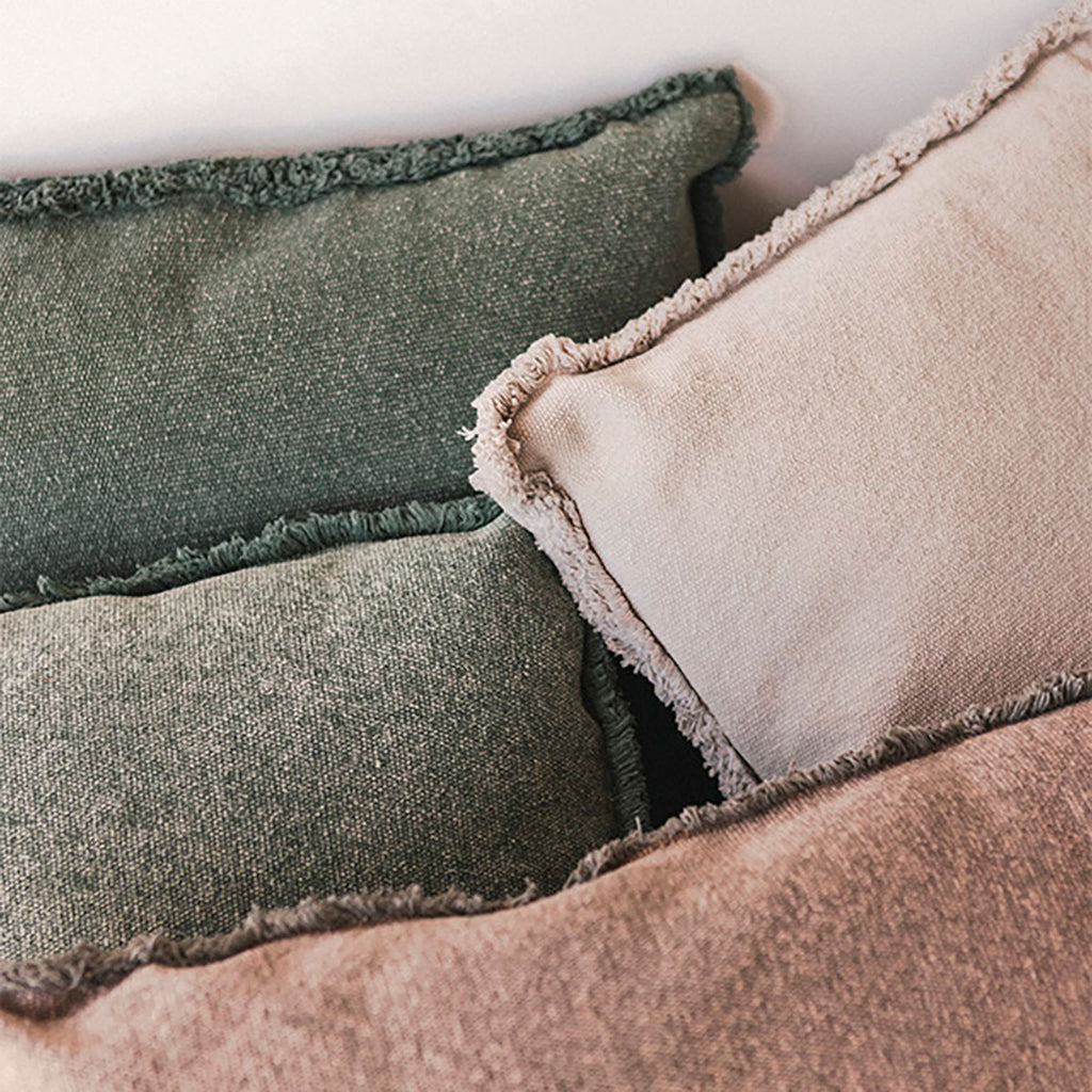 Almofada retangular Lorena Canals Stonewashed New grey - Novo cinza 60 x 40 cm