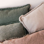 Almofada retangular Lorena Canals Stonewashed Soil Brown - Marrom 60 x 40 cm