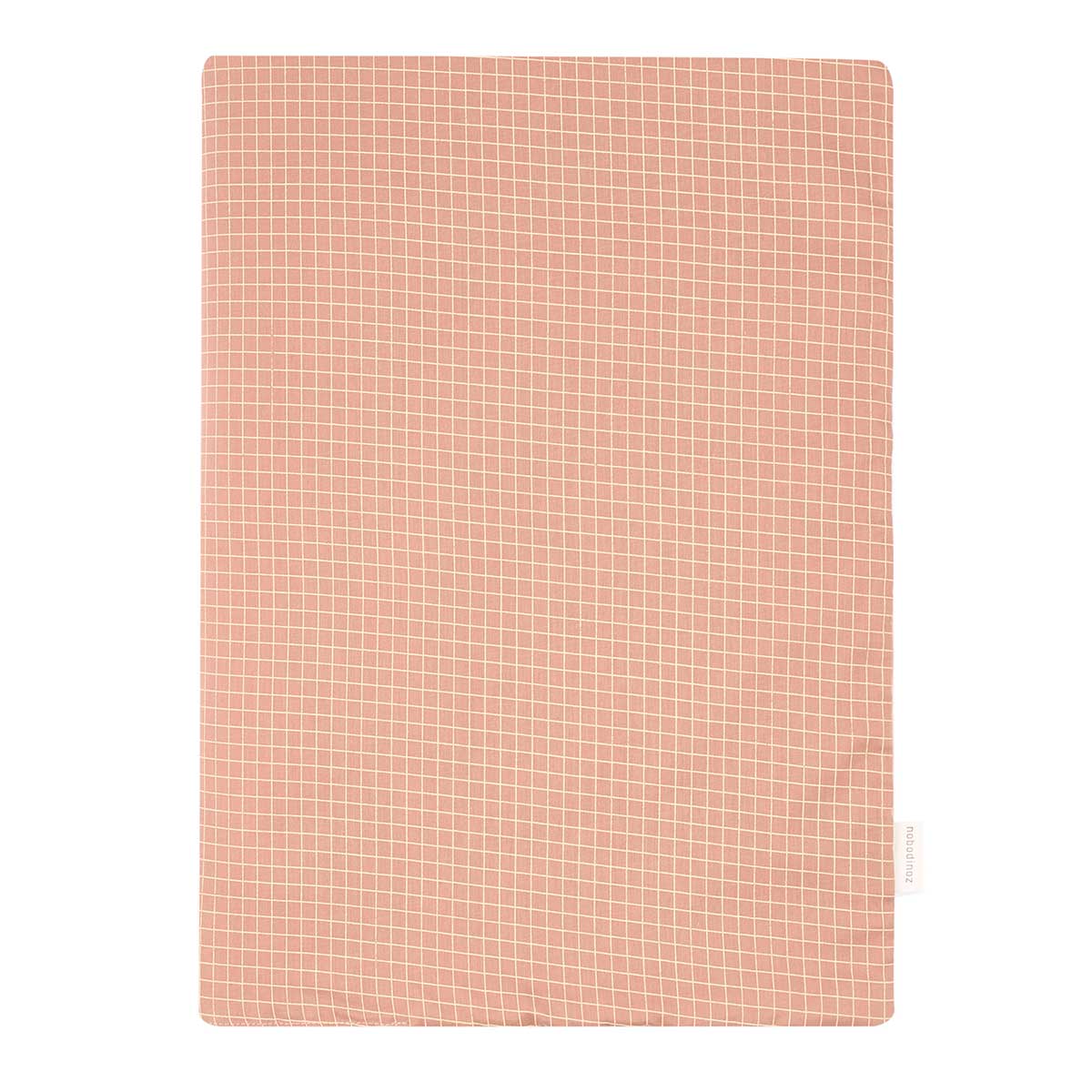 Manta extra soft recem-nascido Blush lemon grid 70 x 100 cm