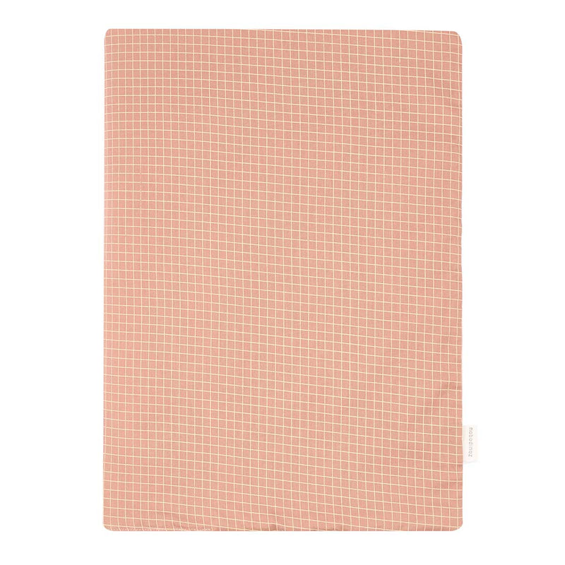 Manta extra soft recem-nascido Blush lemon grid 70 x 100 cm