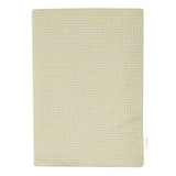 Manta extra soft recem-nascido Green Grid 70 x 100 cm