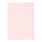 Manta extra soft recem-nascido Mauve pink Squares 70 x 100 cm