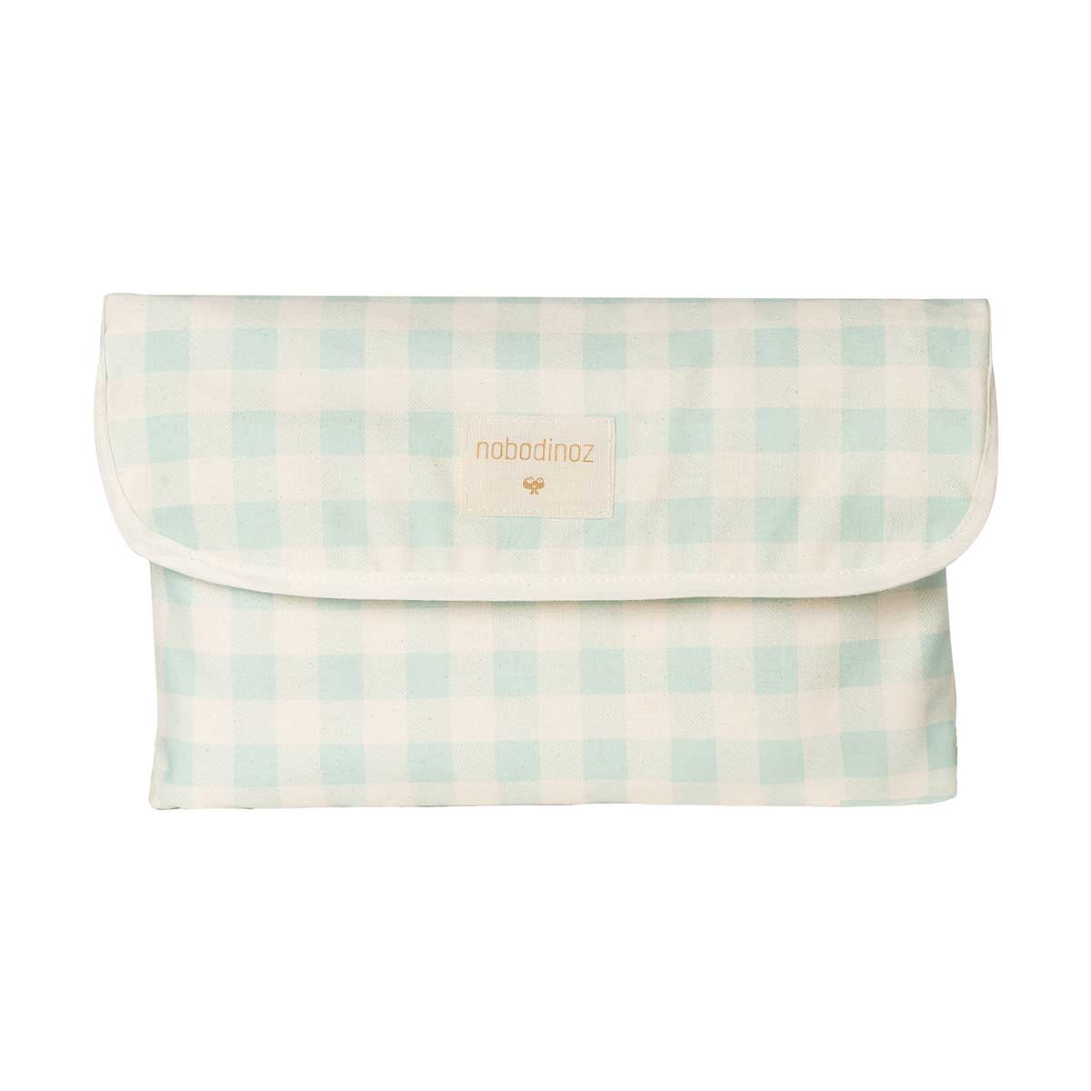 Toalha impermeável PICNIC Sunshine Opaline Vichy 140 x 140 cm