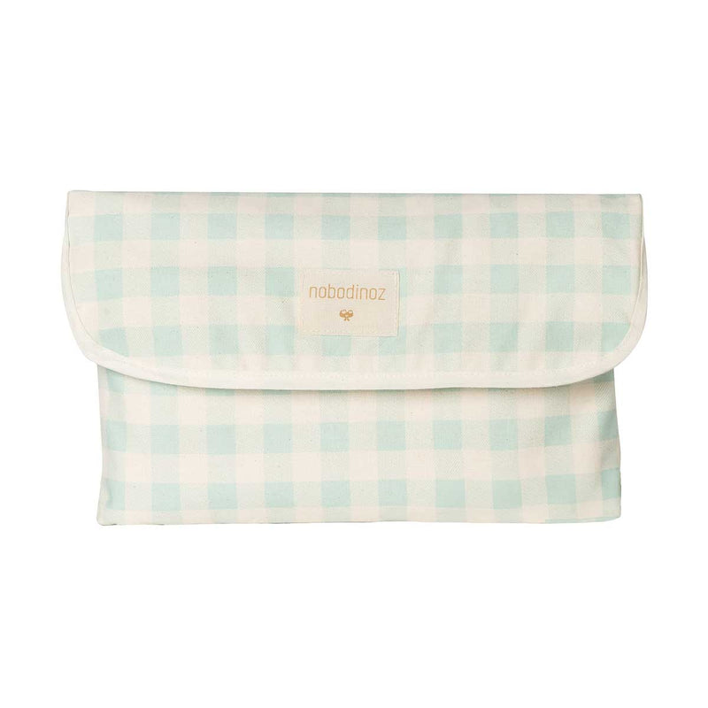Toalha impermeável PICNIC Sunshine Opaline Vichy 140 x 140 cm