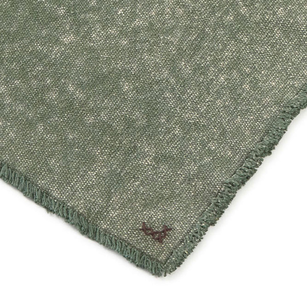 Caminho de mesa Lorena Canals Stonewashed – Duck green - Verde pato 50 x 160 cm