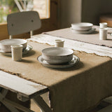 Caminho de mesa Lorena Canals Stonewashed – Ochre - Ocre 50 x 160 cm