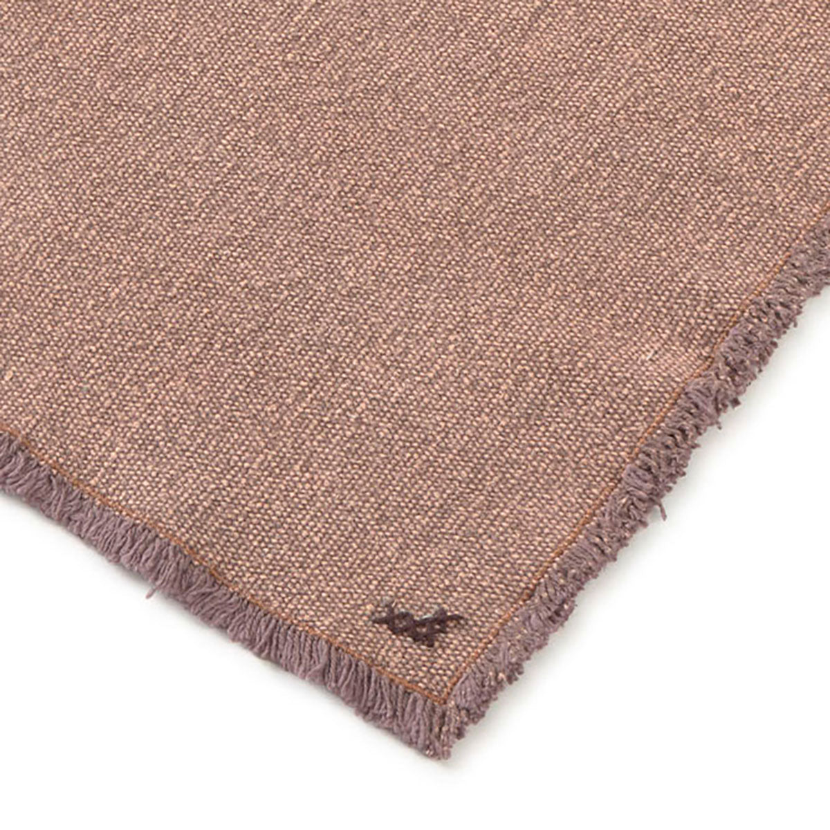 Caminho de mesa Lorena Canals Stonewashed – Soil brown - Marrom 50 x 160 cm