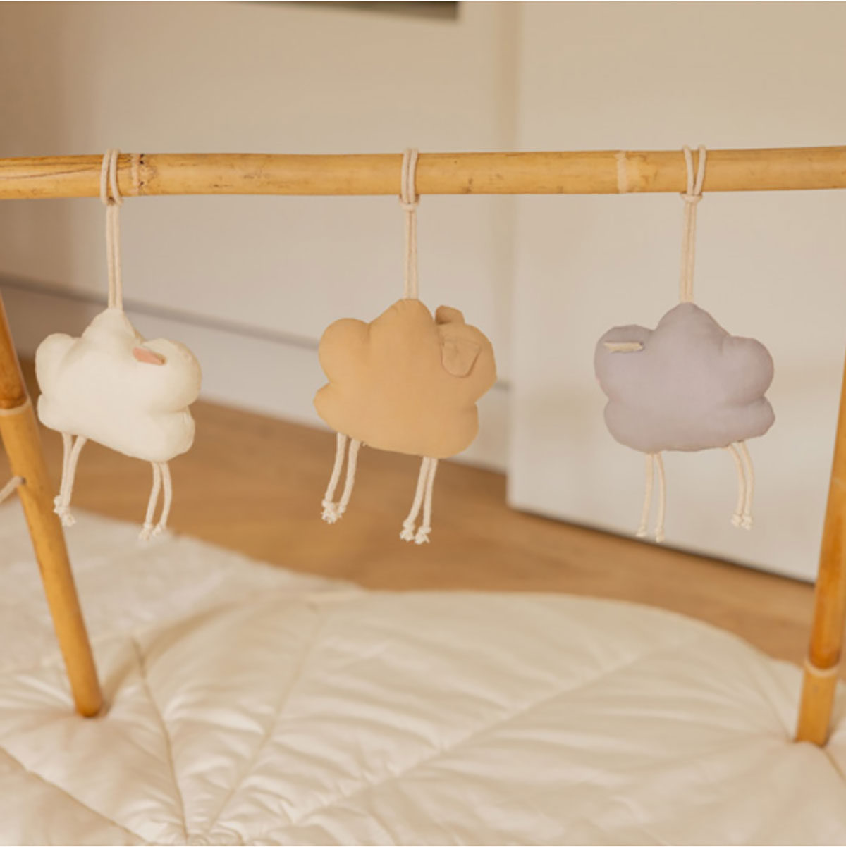 Set de 3 enfeites - Little Sheep 11 x 42 cm