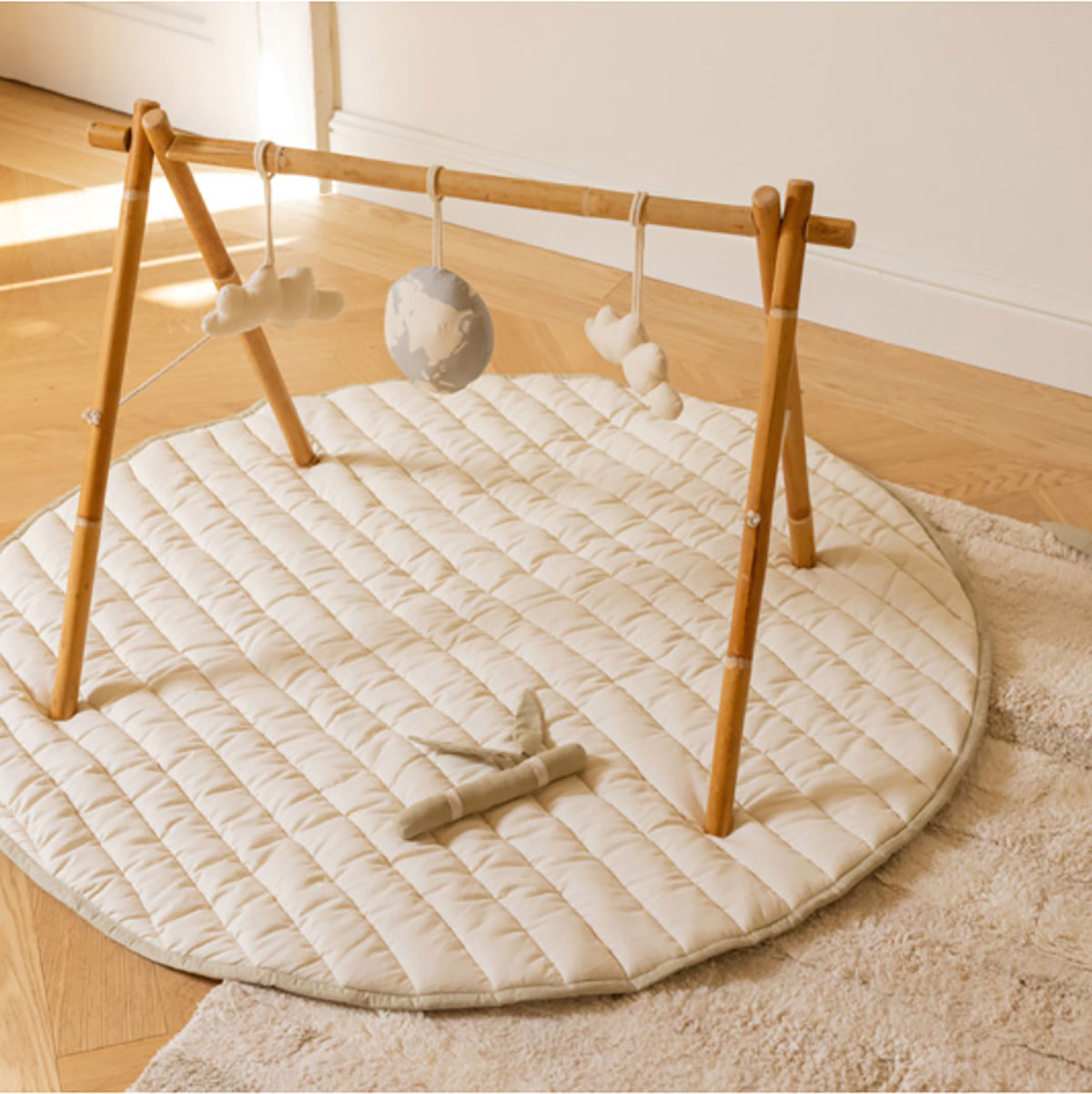 Set de 3 enfeites - World Ball 11 x 42 cm