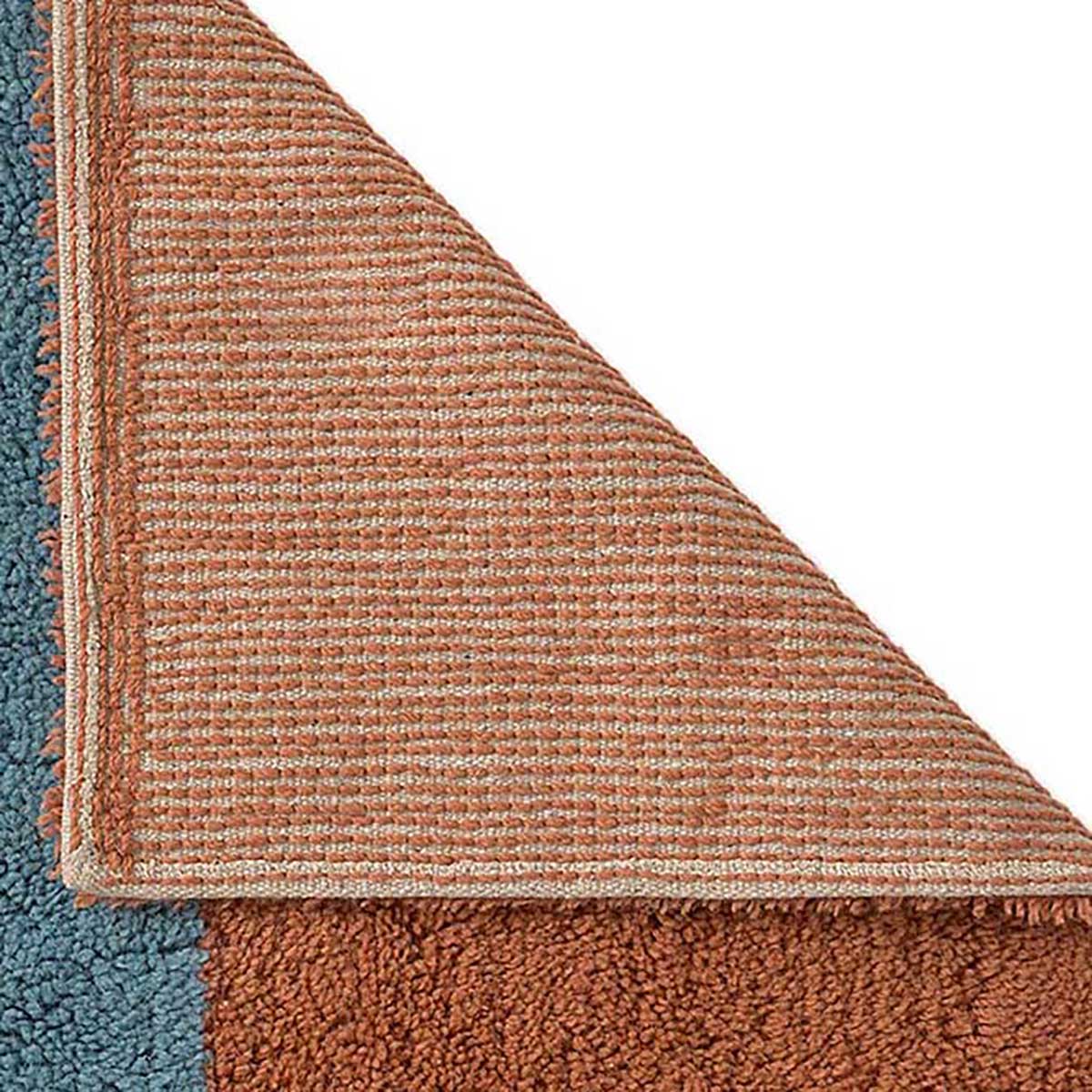 Tapete de Lã lavável Lorena Canals Woolable® Lines Canela – 80 x 140 cm