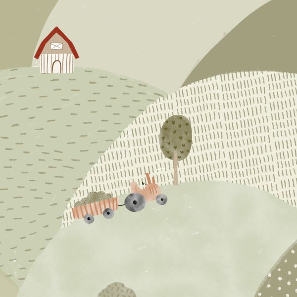 Painel de Parede Colina  2,80 x 0,45 m