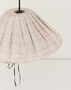 Lustre YUMI grid carmin 50 X 30 cm