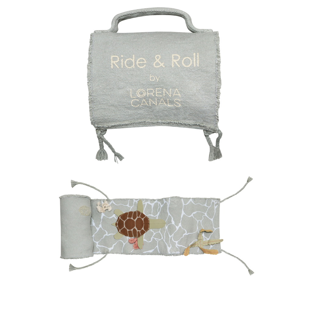 Almofada Ride & Roll Under the Sea 18 x 20 cm faixa 20 x 400 cm