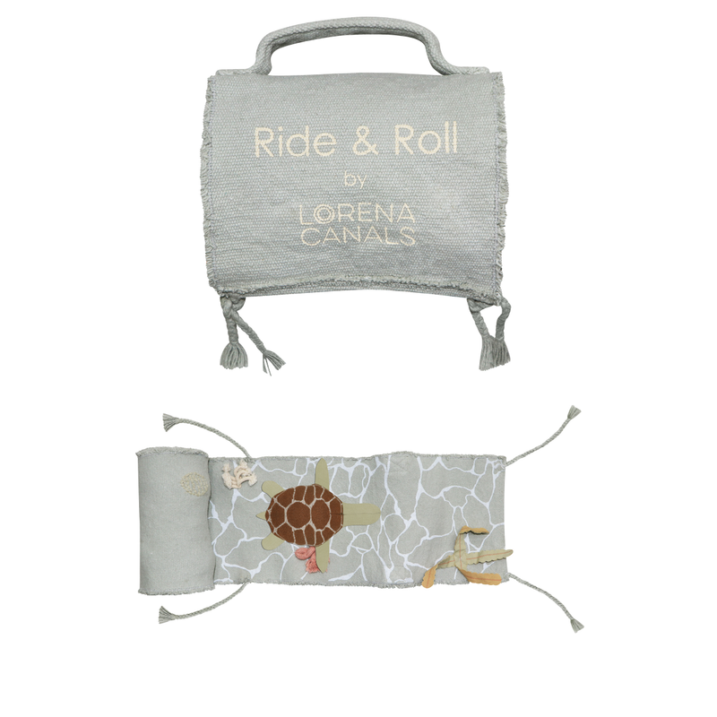 Almofada Ride & Roll Under the Sea 18 x 20 cm faixa 20 x 400 cm