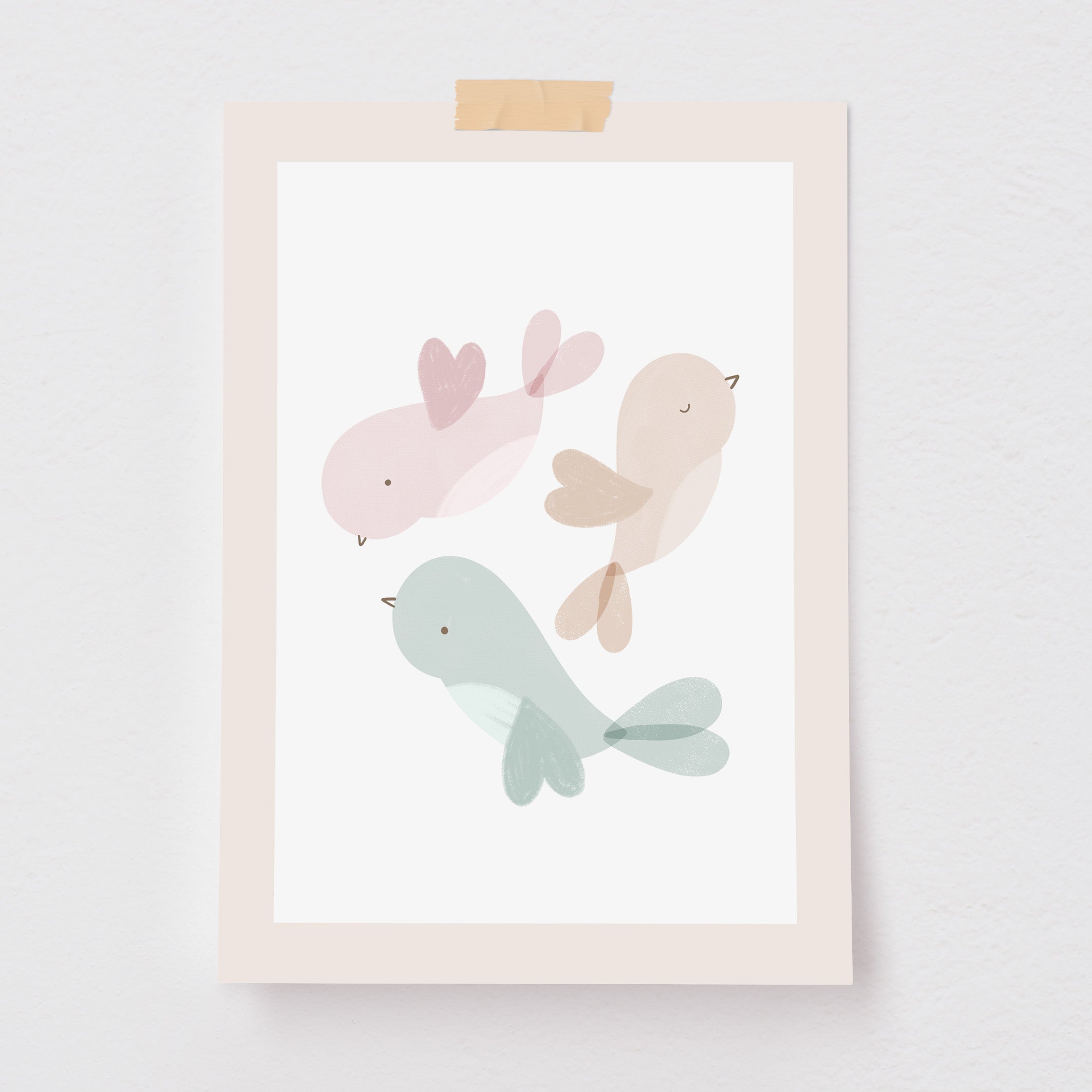 Pôster Decorativo Three Little Birds