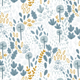 Papel de Parede Na Selva Azul 2,80 x 0,45 m