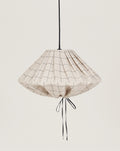 Lustre YUMI grid carvao 50 X 30 cm