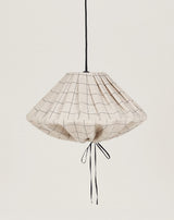 Lustre YUMI grid carvao 50 X 30 cm