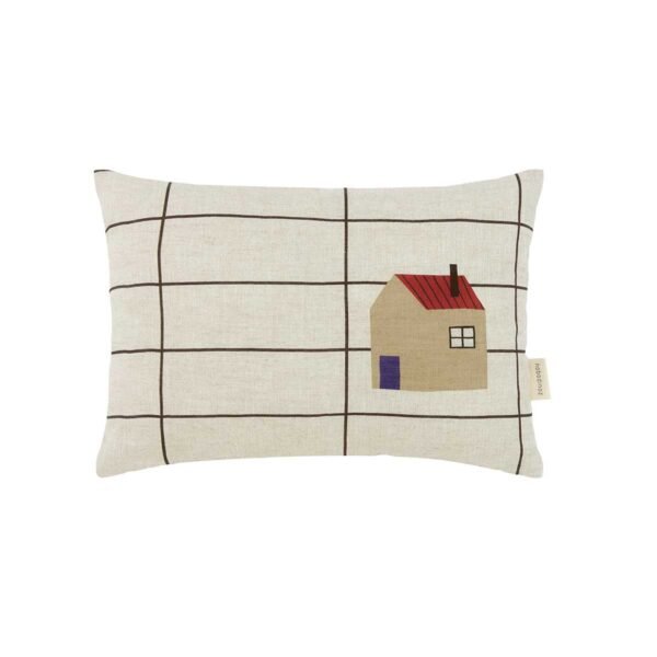 Almofada VIBES linho Home 33 x 22 x 8 cm