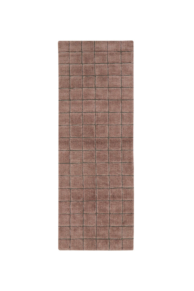 Passadeira de Lã Lavável Lorena Canals Woolable® Mosaic Quartzo 80 x 230 cm