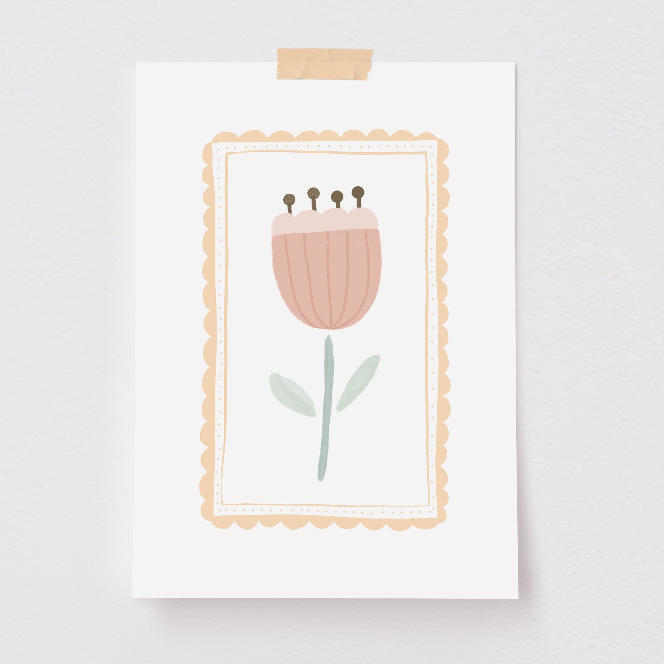 Pôster Decorativo Tulipa