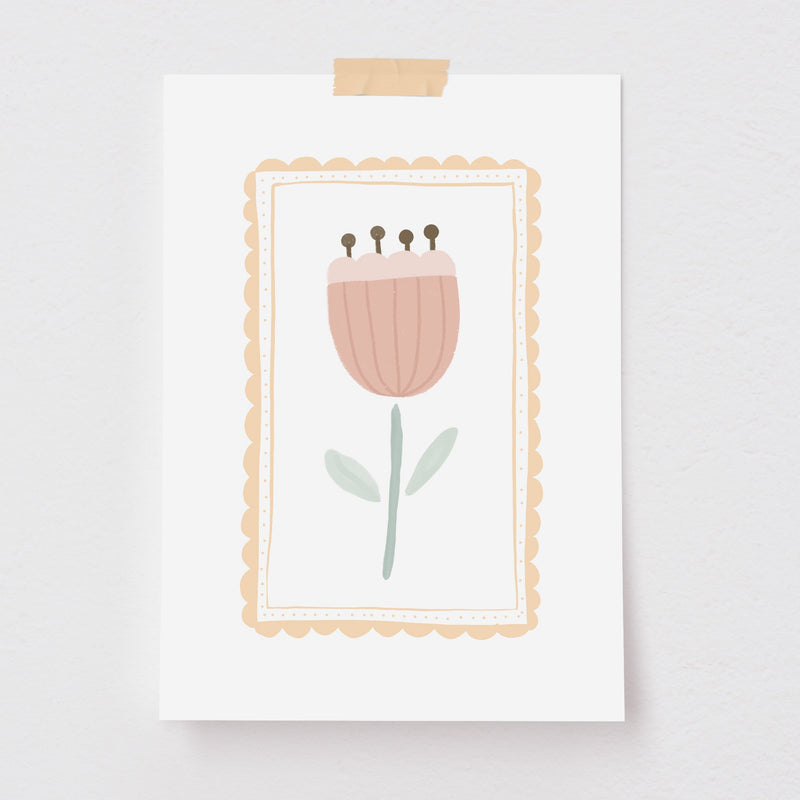 Pôster Decorativo Tulipa