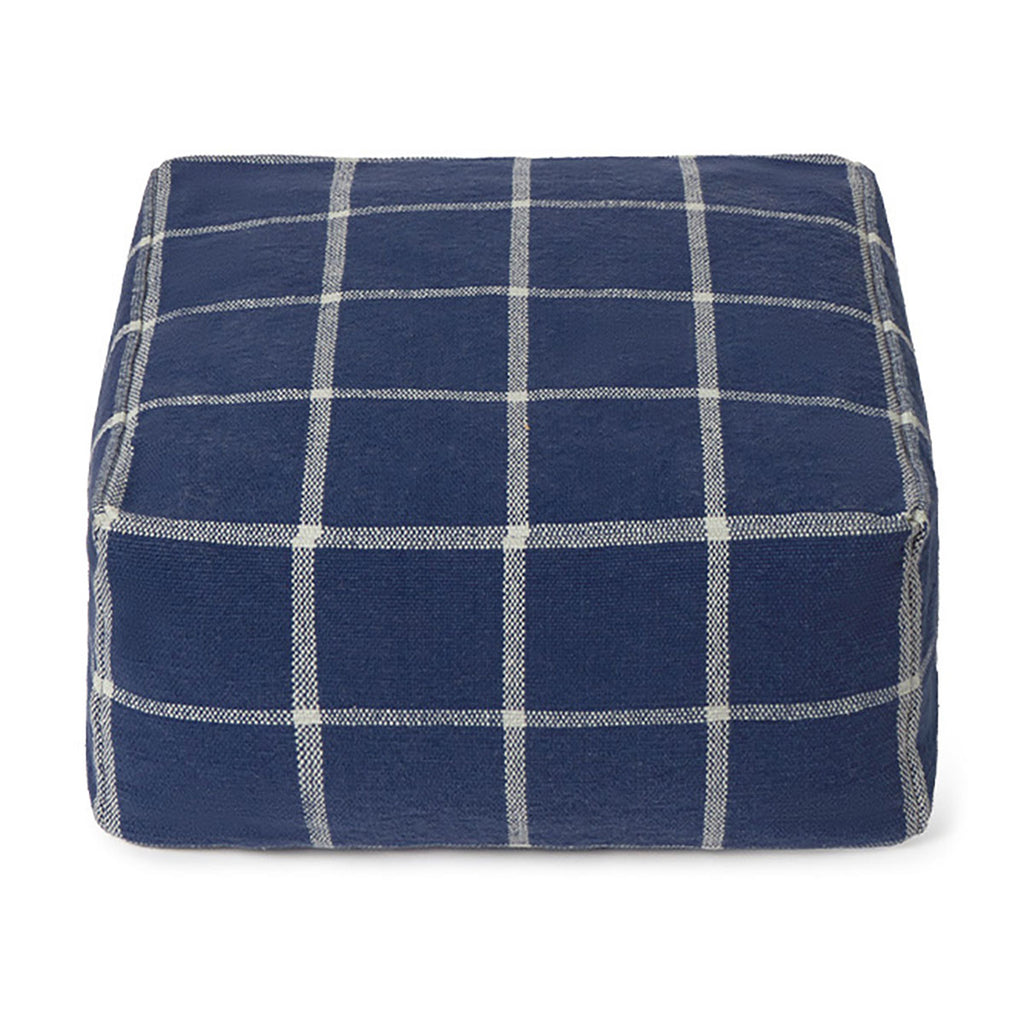 Pufe Geo Block Navy Blue 45 x 45 x 23 cm