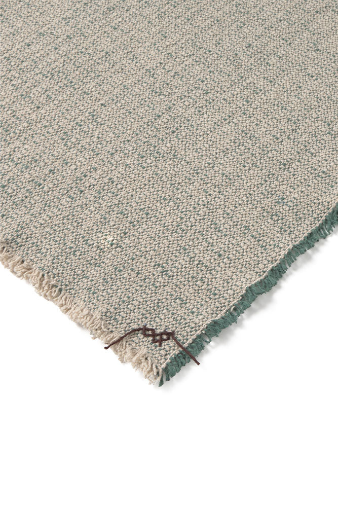 Jogo Americano Lorena Canals Handloom - Kit 2 unidades – Natural e Duck green - Verde pato 38 x 50 cm