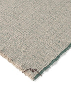 Jogo Americano Lorena Canals Handloom - Kit 2 unidades – Natural e Duck green - Verde pato 38 x 50 cm