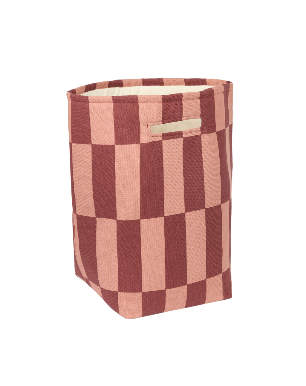Cesto VIBES maroon tiles 44 x 56 x 28 cm