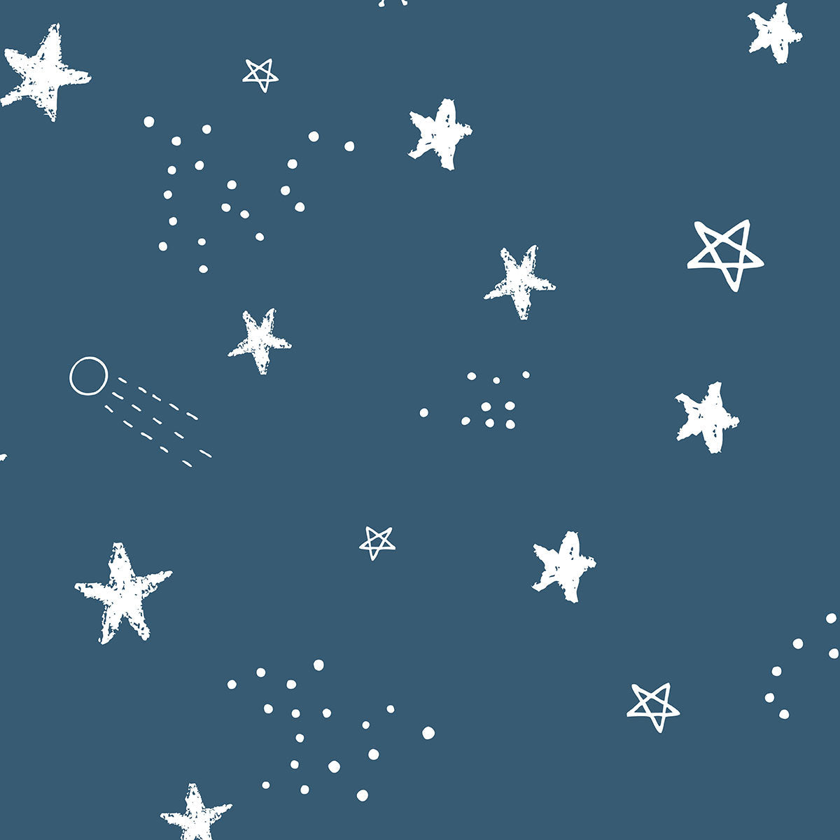 Papel de Parede Céu Estrelado color Noite 2,80 x 0,45 m