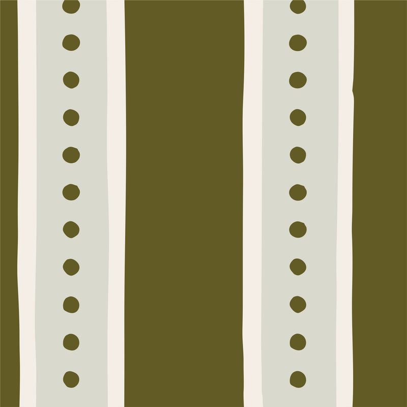Papel de Parede Caminho de Sementes color Verde  2,80 x 0,45 m